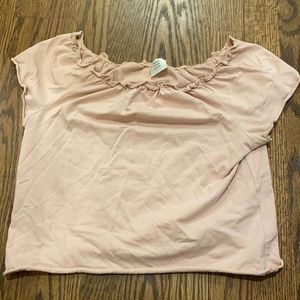 Off the shoulder top